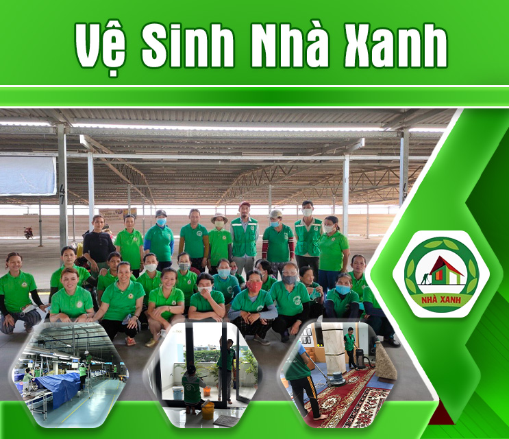 Công Ty TNHH Dịch Vụ Vệ Sinh Nhà Xanh